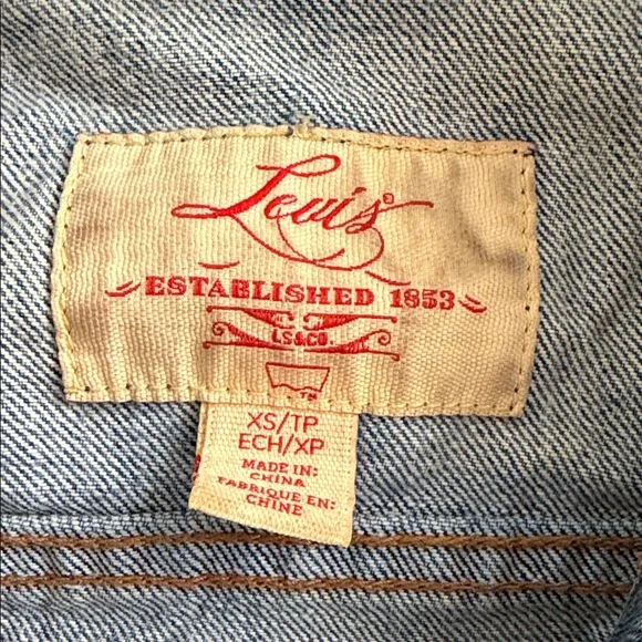 Great Condition Levi's Blue Denim Jacket - Picture 2 of 4